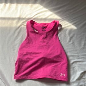 Under Armour Bright Pink Sleeveless Top